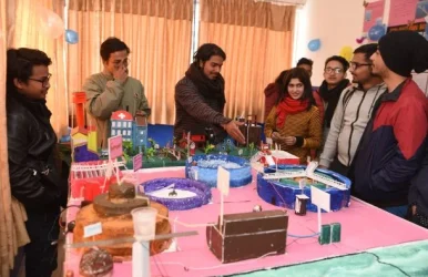 B.Sc. CSIT Students Demonstrating Project