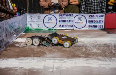 Robotics competition with students