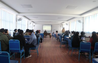 Students Participating in Python Workshop
