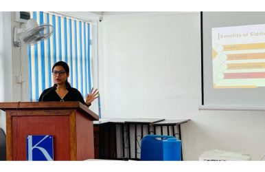 Siddhartha Capital representatives explaining personal finance and investment strategies