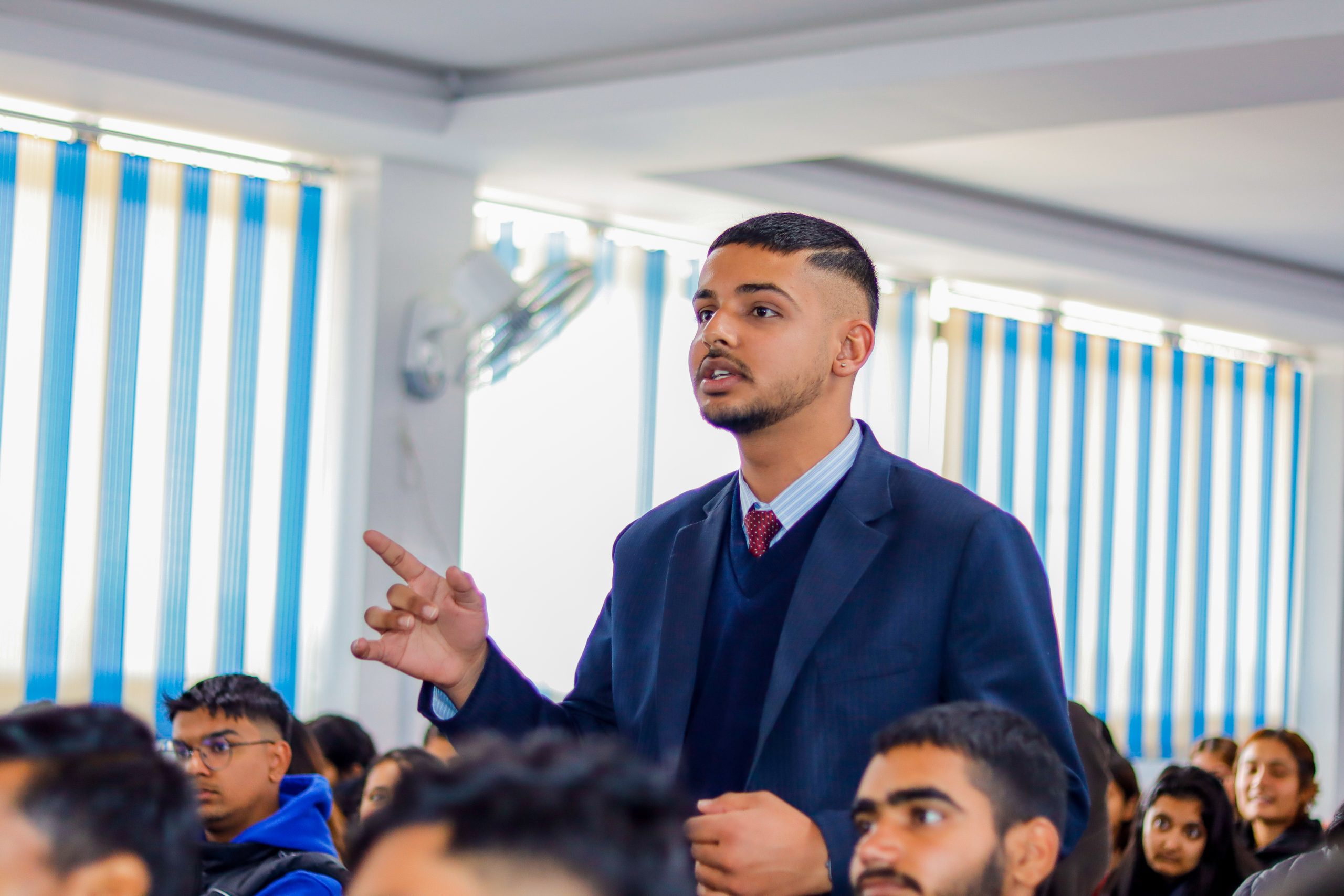 Student from audience