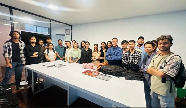 Students in Academic Visit to Vianet Communications Pvt. Ltd., Jawalakhel