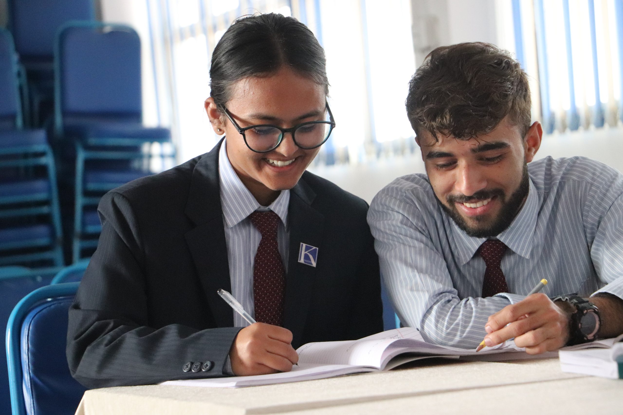Kathford Student in Group Study