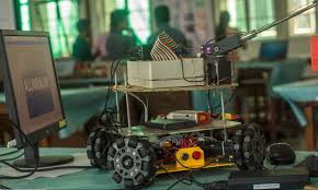 Robot manufactured by Kathford students