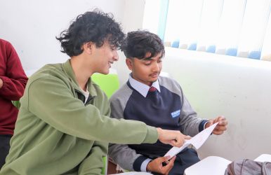 Management students without math background studying BBA in Nepal