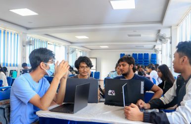 Future scope of IT careers in Nepal showing students learning software development and data science