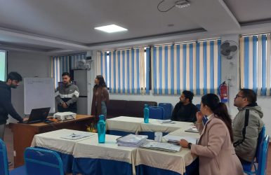 Students attending an IT careers beyond software development training session