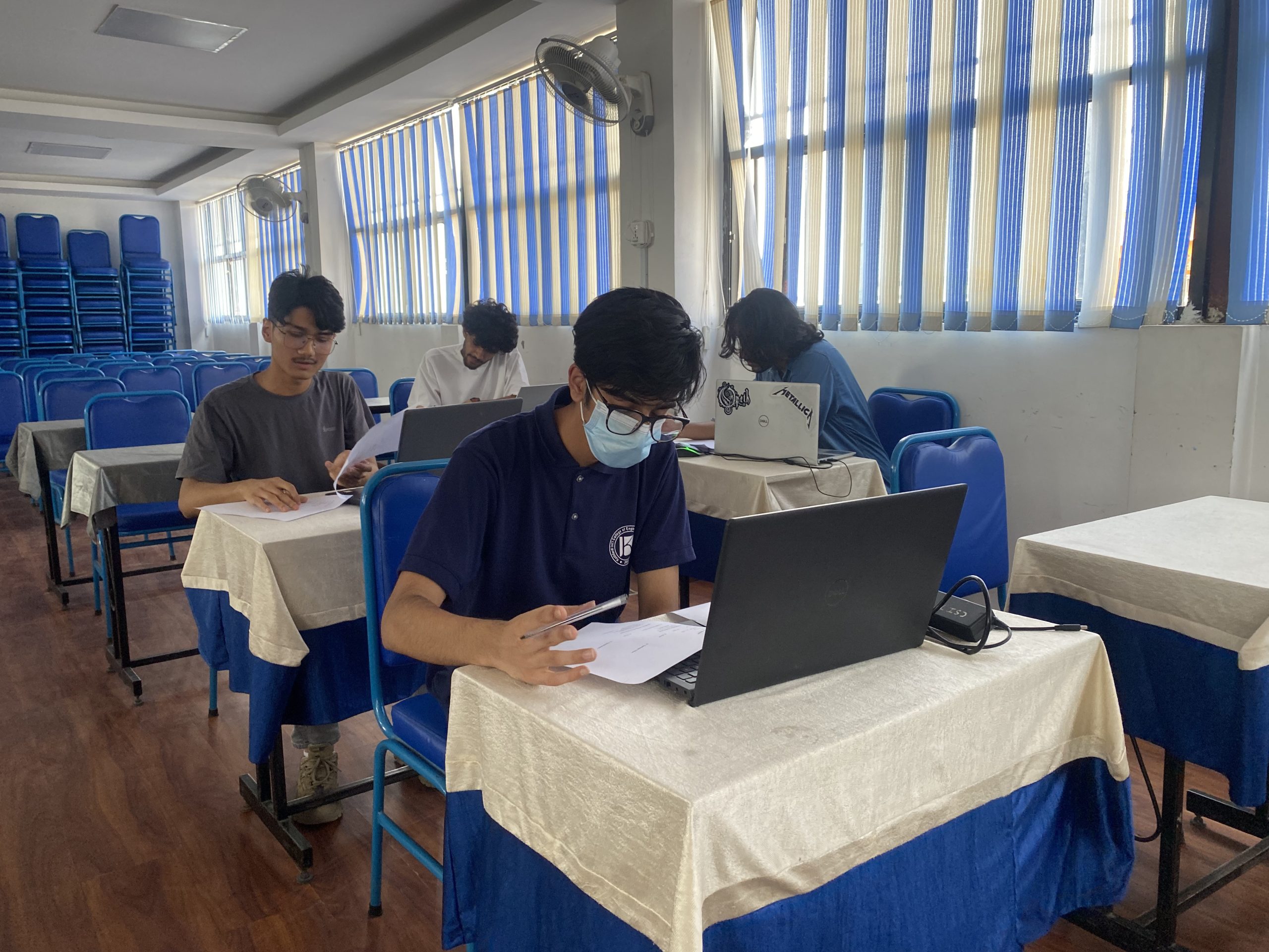 Students preparing for BCA and BSc CSIT entrance in Nepal